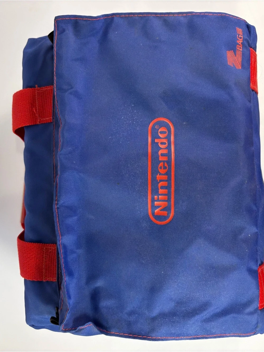 Vtg 1988 Original Nintendo NES Z Bag Console System Carrying Case Soft Sided